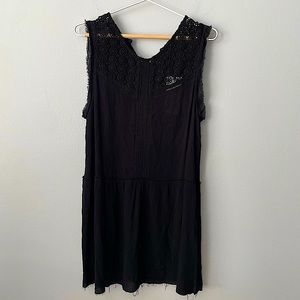 NWT Silver Jean Co. Crochet Boho Peasant Dress Size Medium